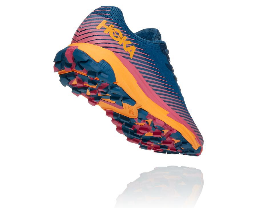 Tenis Hoka One One Trail Mujer Azules - Torrent 2 - YIMQ64137